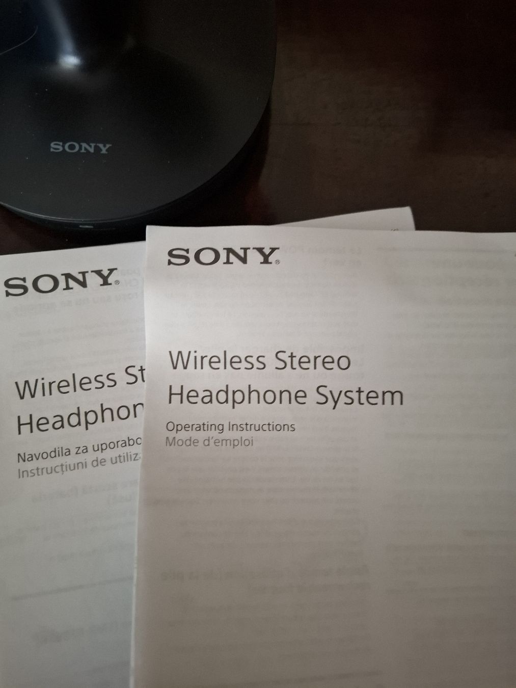 Sony Kopfhörer: Sony MDR-RF895RK - Casque sans fil comme neuf, noir – Gebraucht aus LA TOUR-DE-PEILZ von sim_77kp 1