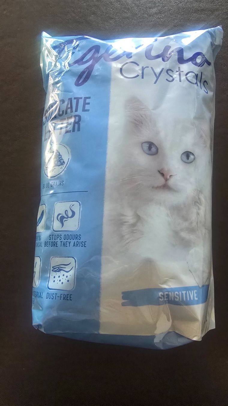 WC: Katzenstreu Tigerino crystal – Usato da Hasle LU venduto da ...EB80... 1