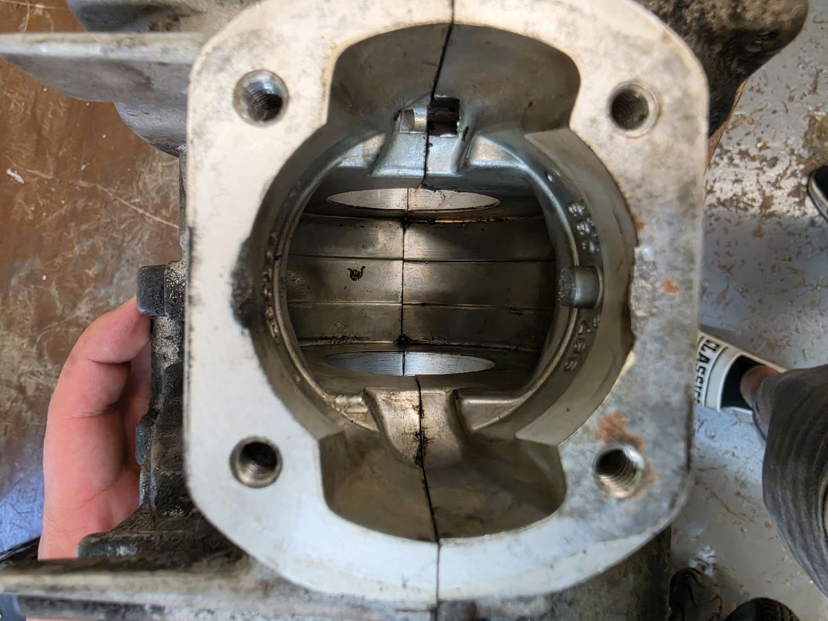 Pièces pour mobylette: 3-Lager Gehäuse Puch E50  – D'occasion à Lenggenwil par Opc_Power 3