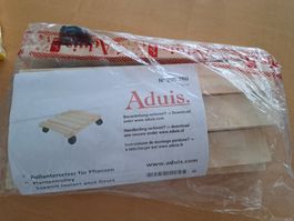 Rolluntersetzer für Pflanzen DIY NEU