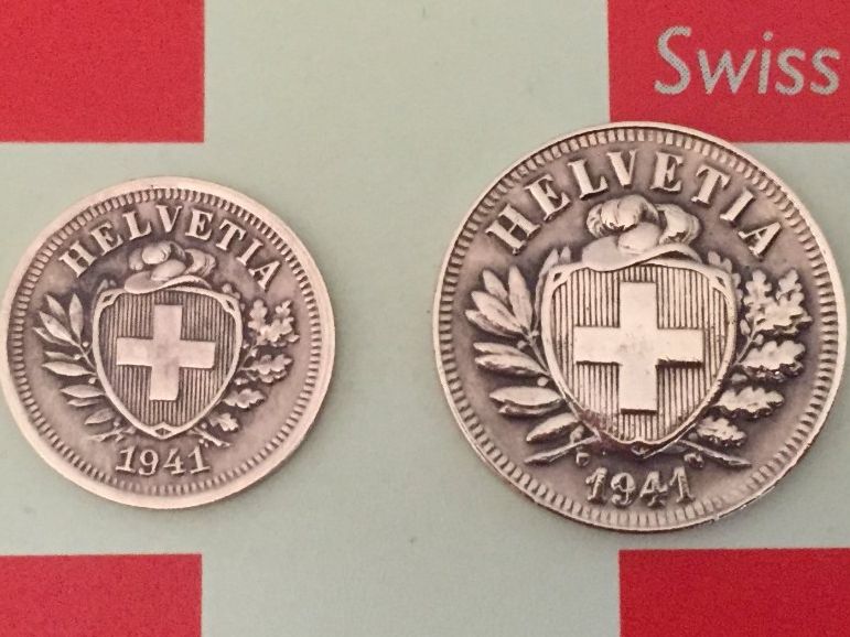 Alle Münzen: 1+2 Rappen 1941 -vz – Gebraucht aus Elsau von herbybay