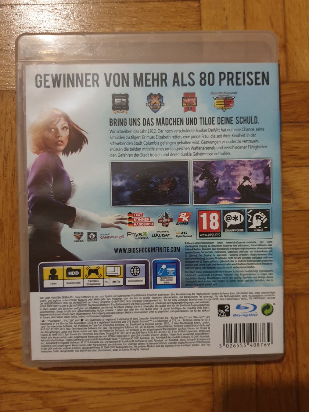 Giochi: Bioshock: Infinite + Steelbook (PS3) – Usato da Zürich venduto da pau_y8mv 3