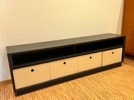 Sideboard Schuhmöbel mit Stauraum 70er Jahre Lagerräumung