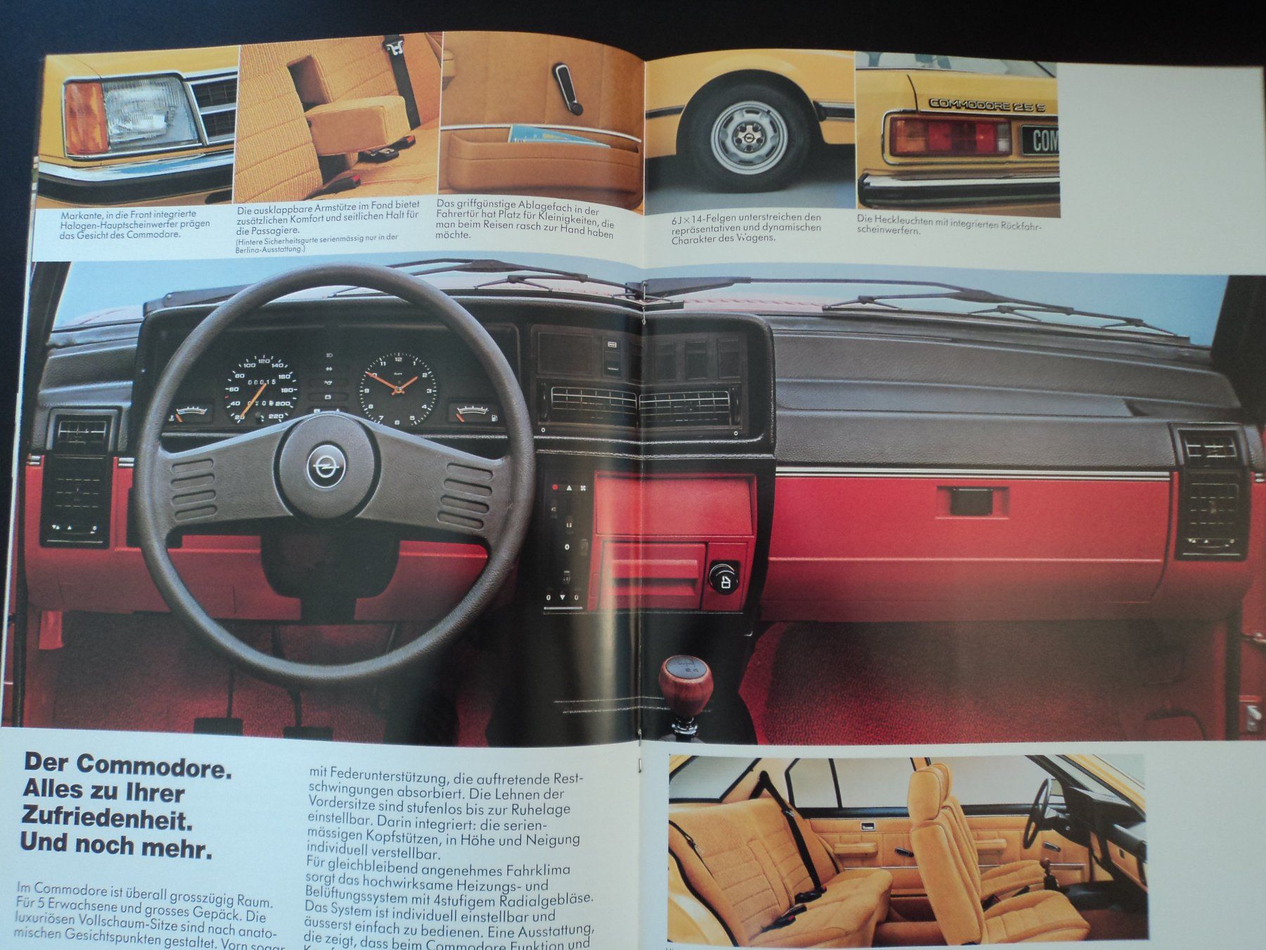 Opel Documenti: Prospekt Opel Commodore 1979 – Usato da Schwarzenburg venduto da modelCARama 4