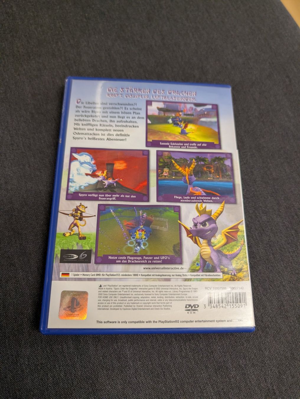 Spiele: Spyro enter the dragonfly Sony playstation 2 – Gebraucht aus Giubiasco von Ticinerd 1