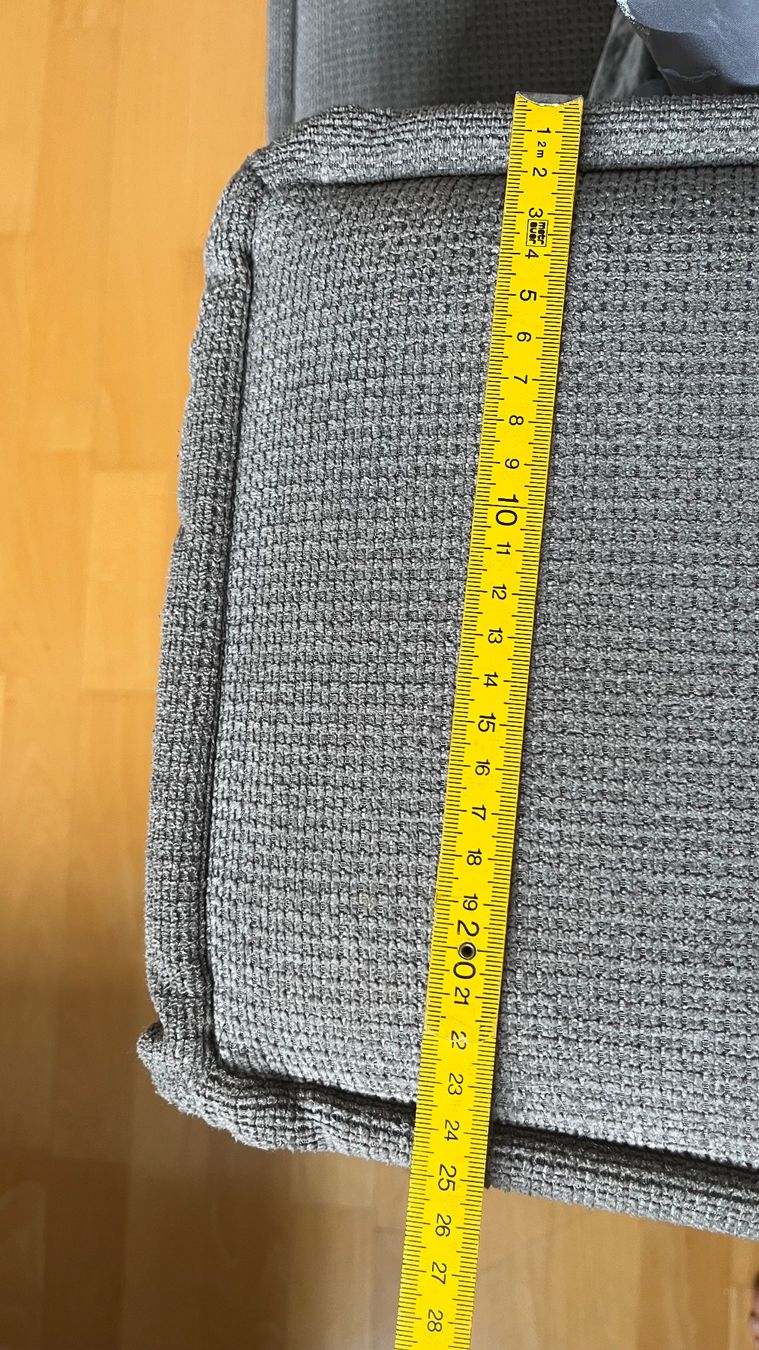Sofas: Canapé rectangle - Nuage gris – Gebraucht aus Lausanne von Chrys_telle 5