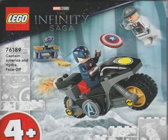 LEGO 4+ MARVEL SUPER HEROES 76189 SCONTRO FRA CAPTAIN AMERIC