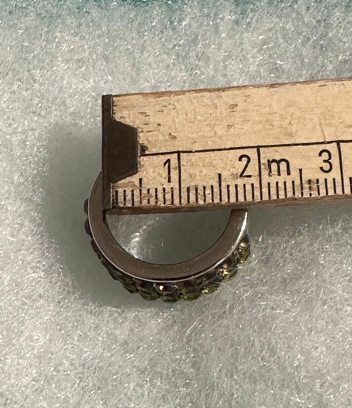 Swarovski Anelli: Swarowski-Ring, 50, neuwertig, chic – Usato da Buchs/SG venduto da ori_k6tq 1