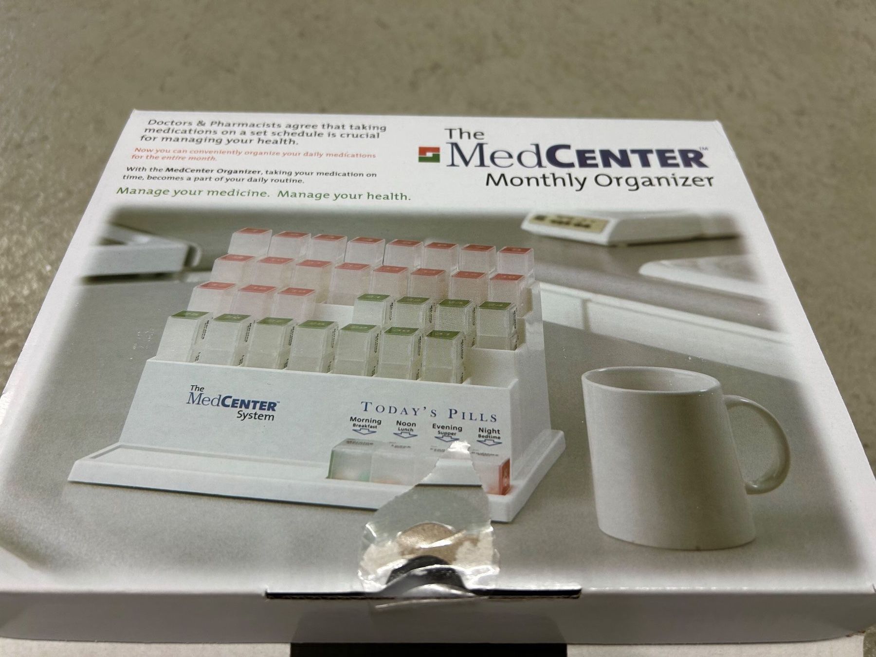 Attrezzature mediche: Pillenspender MedCenter – Nuovo e nell'imballaggio originale da Zürich venduto da cha_s28s