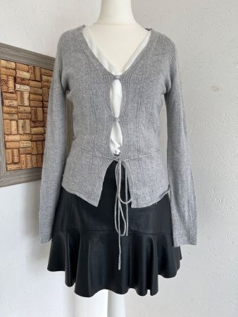Sinéquanone - Feinstrickjacke Cardigan - XS Angora Kaschmir