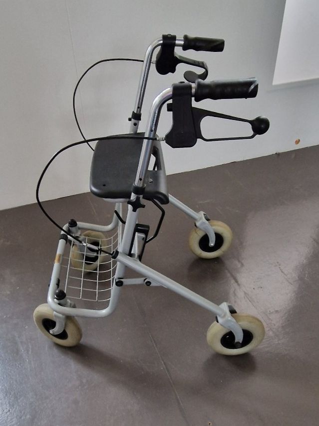 Gehhilfen: Rollator Farbe Grau Nr. 2 – Gebraucht aus Niederbipp von Trude04