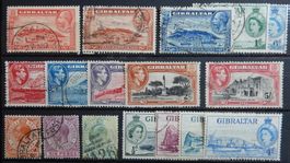 Gibraltar Lot mit alten Werten II