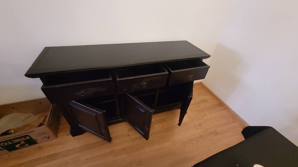 Cassettiere: Kolonial Möbel Sideboard 148x83x44cm Massiv – Usato da Münchenstein venduto da Flip_2405 2