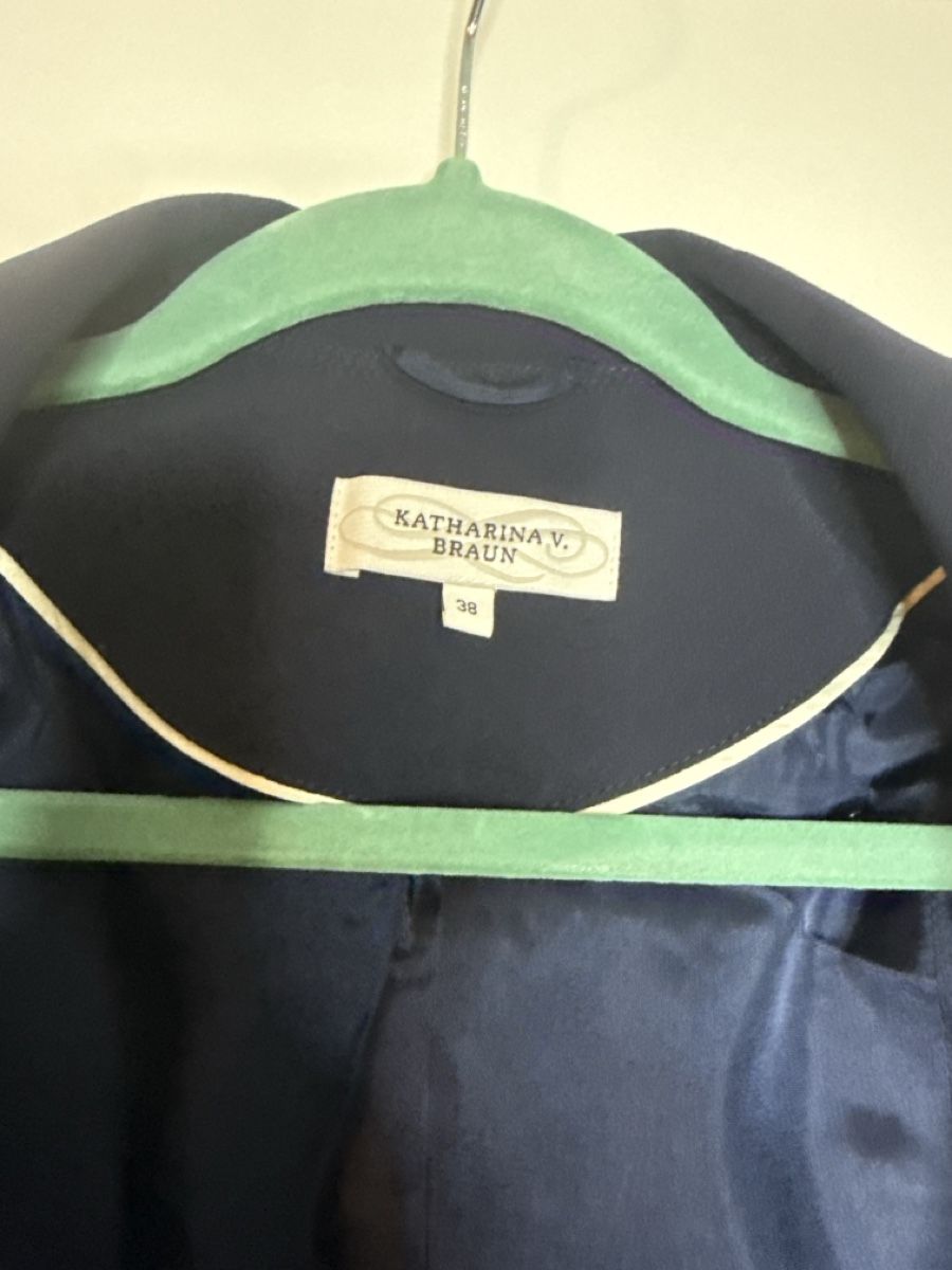 Giacche: Katharina V. Braun - Navy Blue Blaser – Usato da Effretikon venduto da lio_gjr8 1