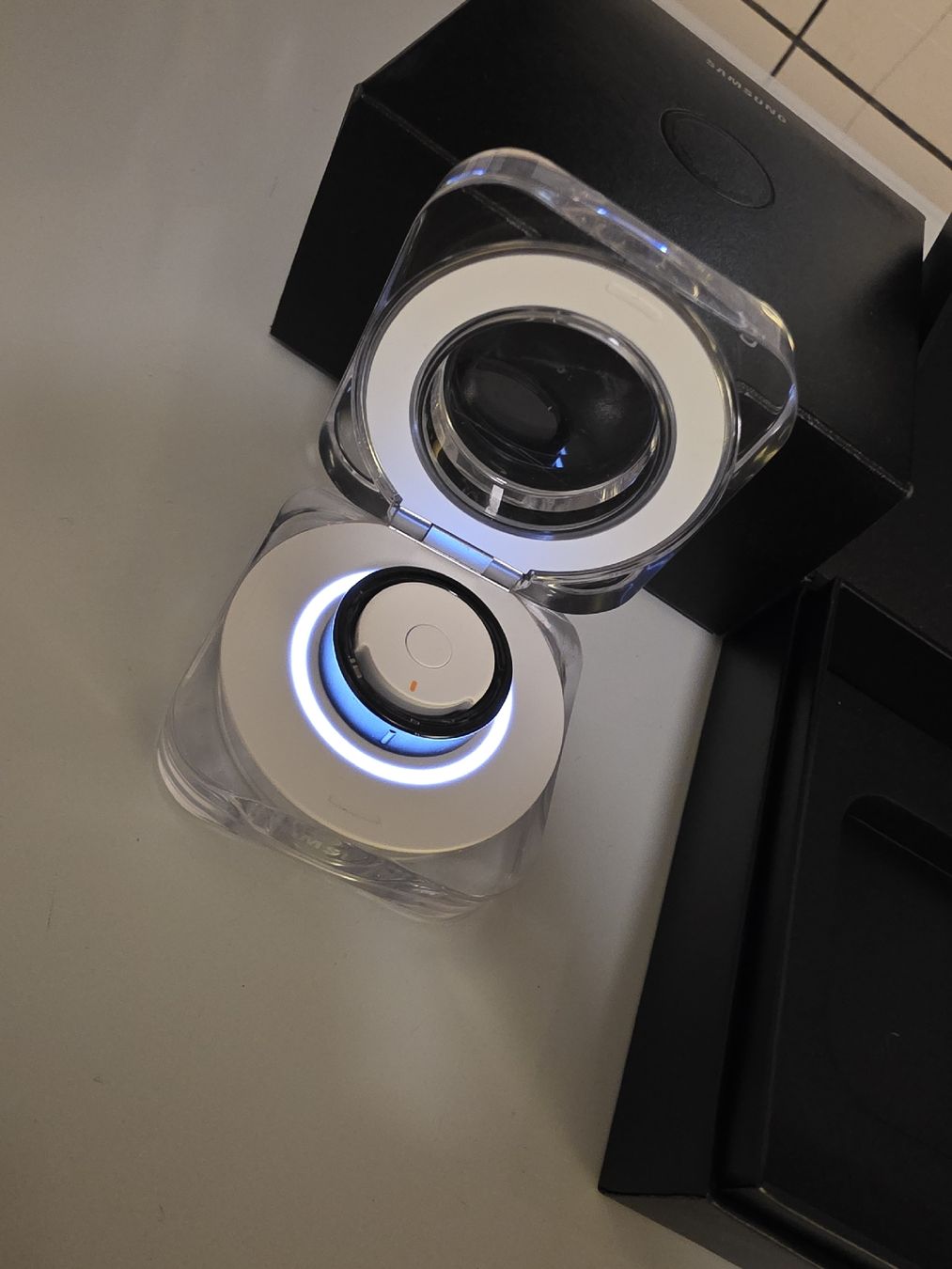 Anelli: Samsung Galaxy Ring Grösse 9 Titanium Black – Usato da Zürich venduto da Yvn