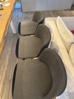 Barhocker 4er Set, dunkelgrau, sehr bequem, top Zustand