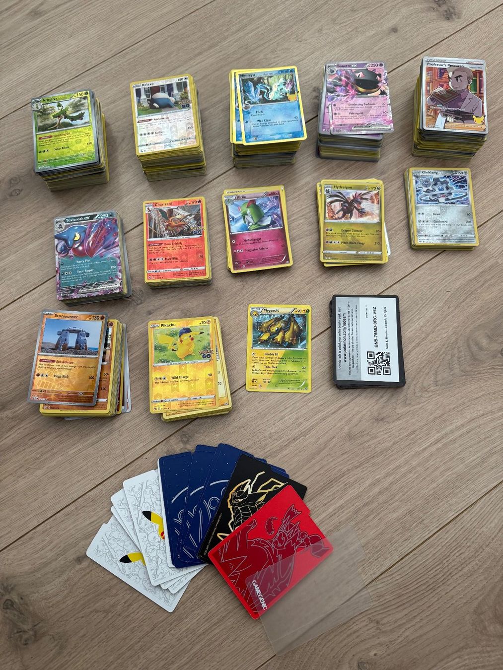 Cartoline: Grosse Pokémon Sammlung Set Pokémonkarten Karten Deckboxen – Usato da Thörishaus venduto da Swaxx 8