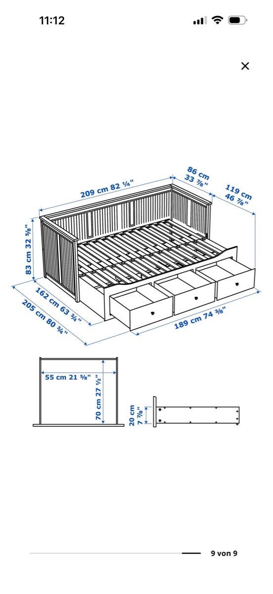 Ikea Betten: IKEA HEMNES Tagesbett – Gebraucht aus Zürich von jen_x9vt 1
