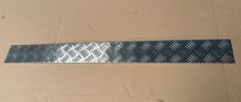 Aluminium Riffelblech Zuschnitt, 100x1000mm, Warzenblech