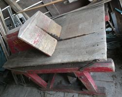 Rolltisch Brennholz Kreissäge Aebi