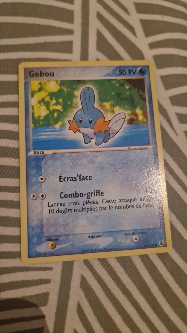 Pokémon Carte collezionabili: Gobou carte pokémon  – Usato da Les Acacias venduto da S.Vieira