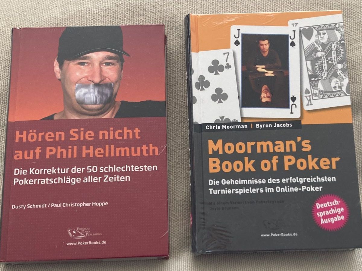 Bücher: 2 neue Poker Bücher – Neu und originalverpackt aus Baden von Yoyo1