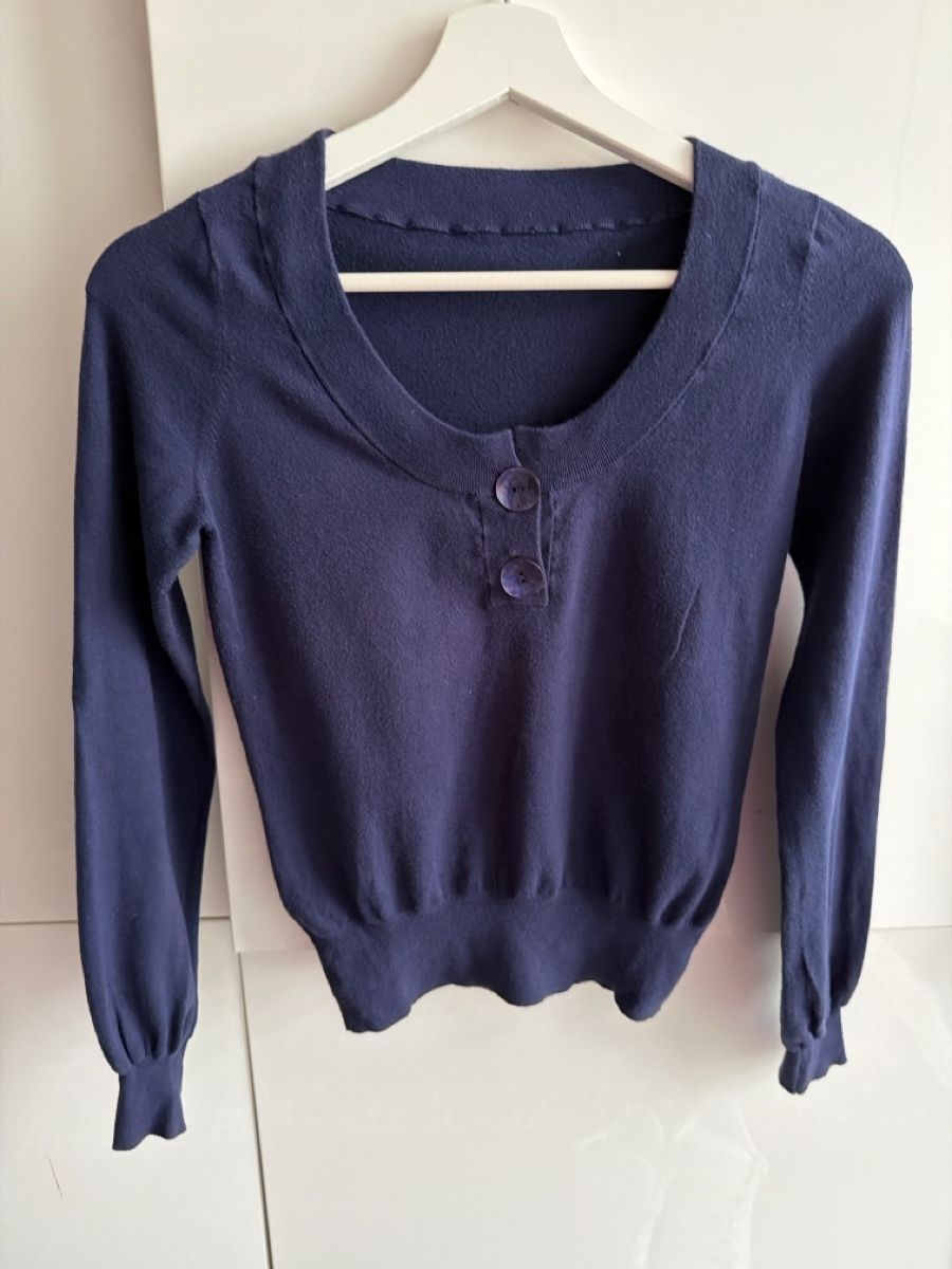 Top: Dunkelblauer Pulli, Grösse S, Top! – Usato da Stäfa venduto da Gioviii