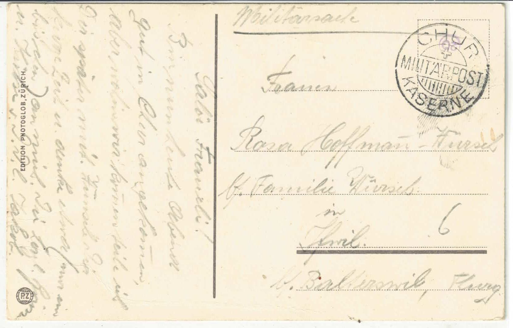 Cartoline postali: Rorschach - Generalansicht - Litho – Usato da Ettingen venduto da Kartenplanet 1