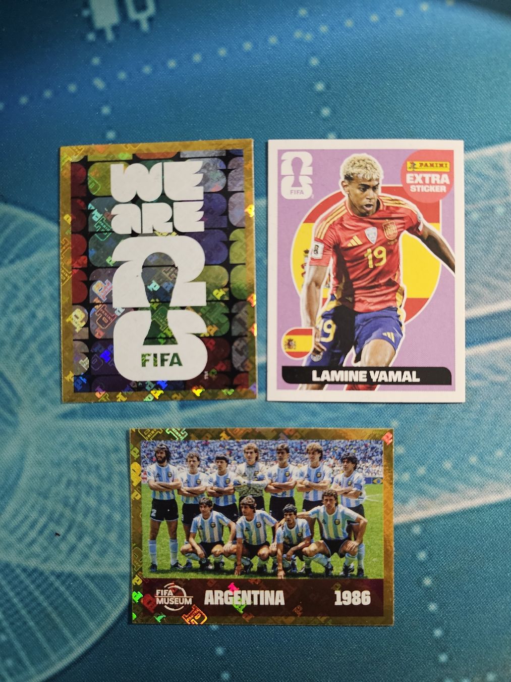 Panini Carte collezionabili: 3 Paninis WM 2026 – Nuovo (secondo la descrizione) da Winterthur venduto da Magic0506