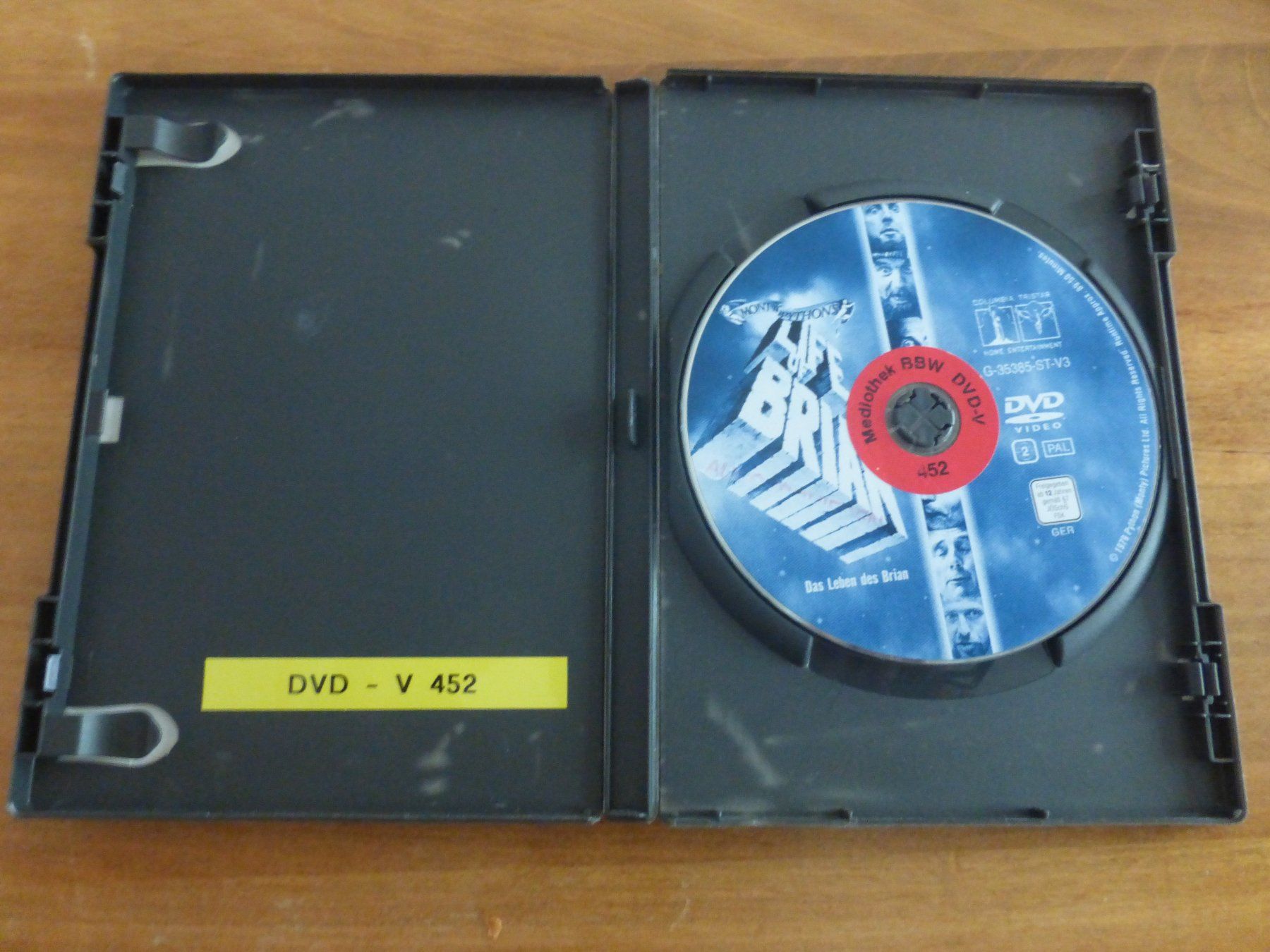 Tous les DVDs: Monty Python Life of Brian Das Leben des Brian – D'occasion à Zumikon par psisound 2