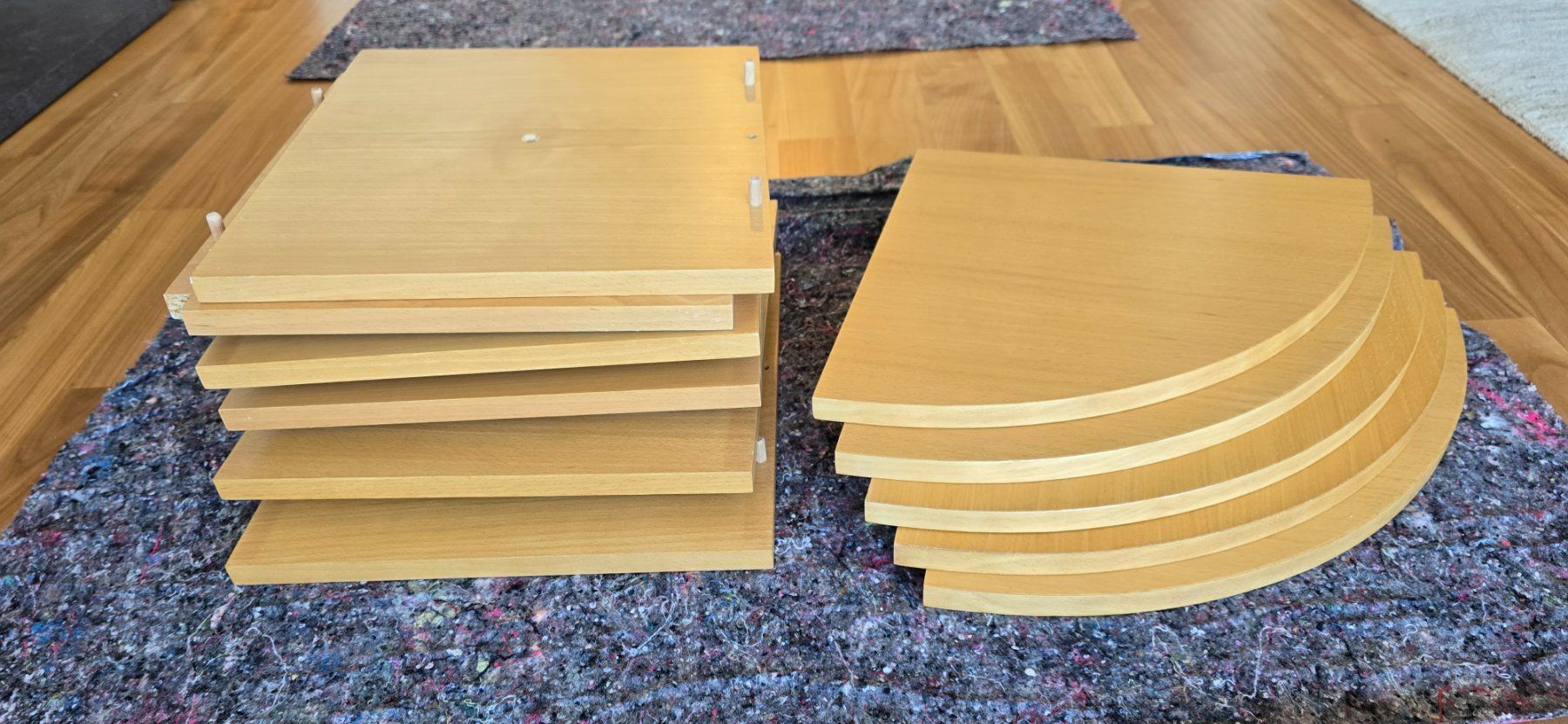Scaffali: Eckregal Buche 5 Tablare – Usato da Jona venduto da flex23 1