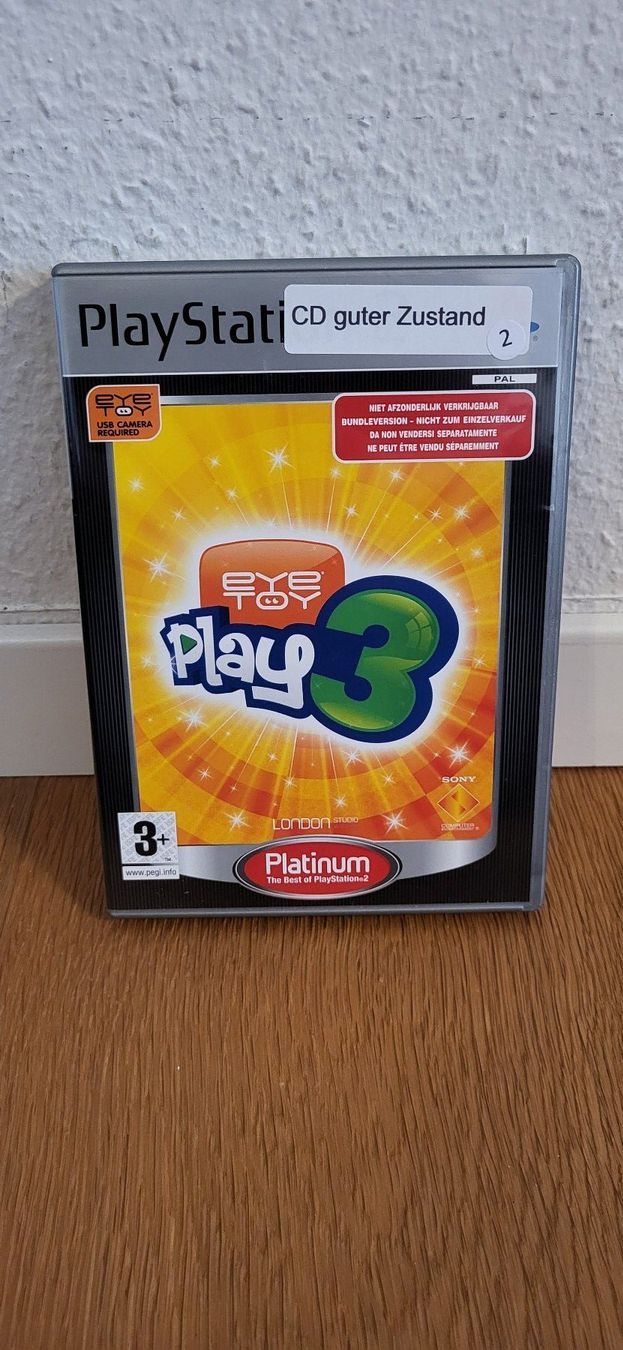 Sony Giochi: PS2 - Eye Toy Play 3 inklusive Kamera – Usato da Münsingen venduto da DigitaleSpielecke 6