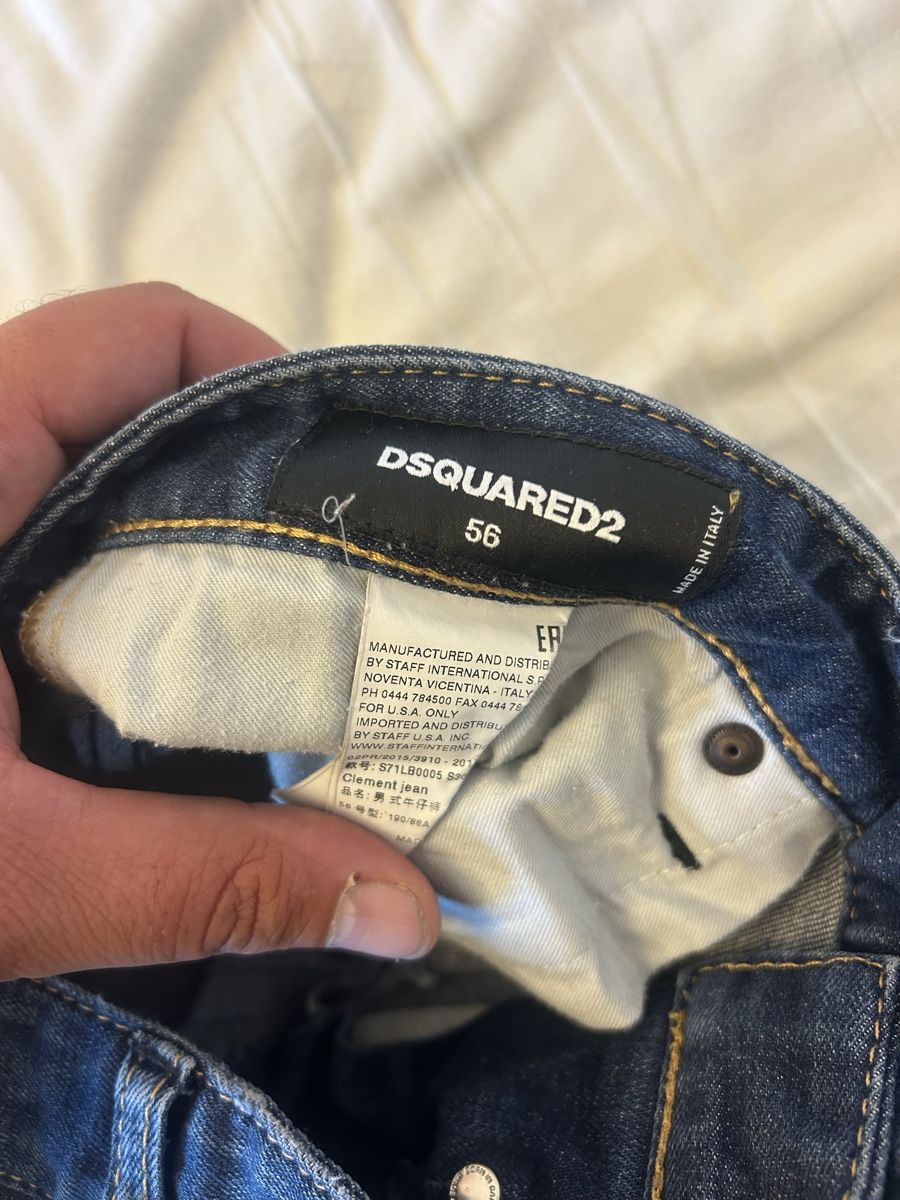 Dsquared2 Jeans: DSQUARED2 Clement Jean Grösse 56 Used – Usato da belp venduto da LaGrandeBellezza 1