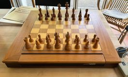 Schachbrett Schachcomputer Kasparov Renaissance