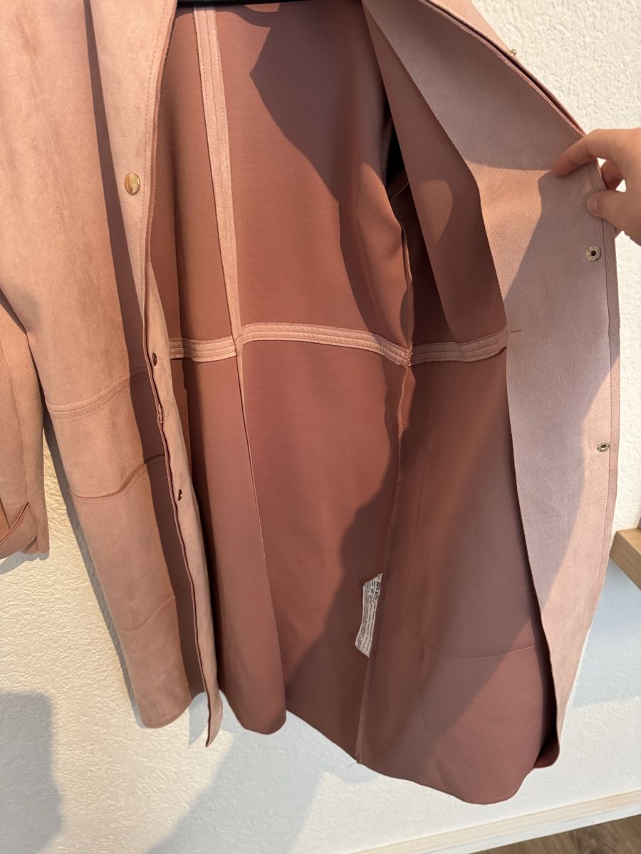 Zara Mäntel: ZARA leichter Mantel Jacke rosa Gr. S – Gebraucht aus Fislisbach von KolibriSecondhand 3