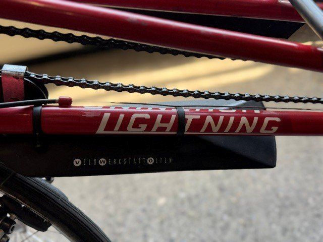 Velos: Liegerad Lightning rot gebraucht – Gebraucht aus Aarburg von Wendepunkt_Fundgrube 1