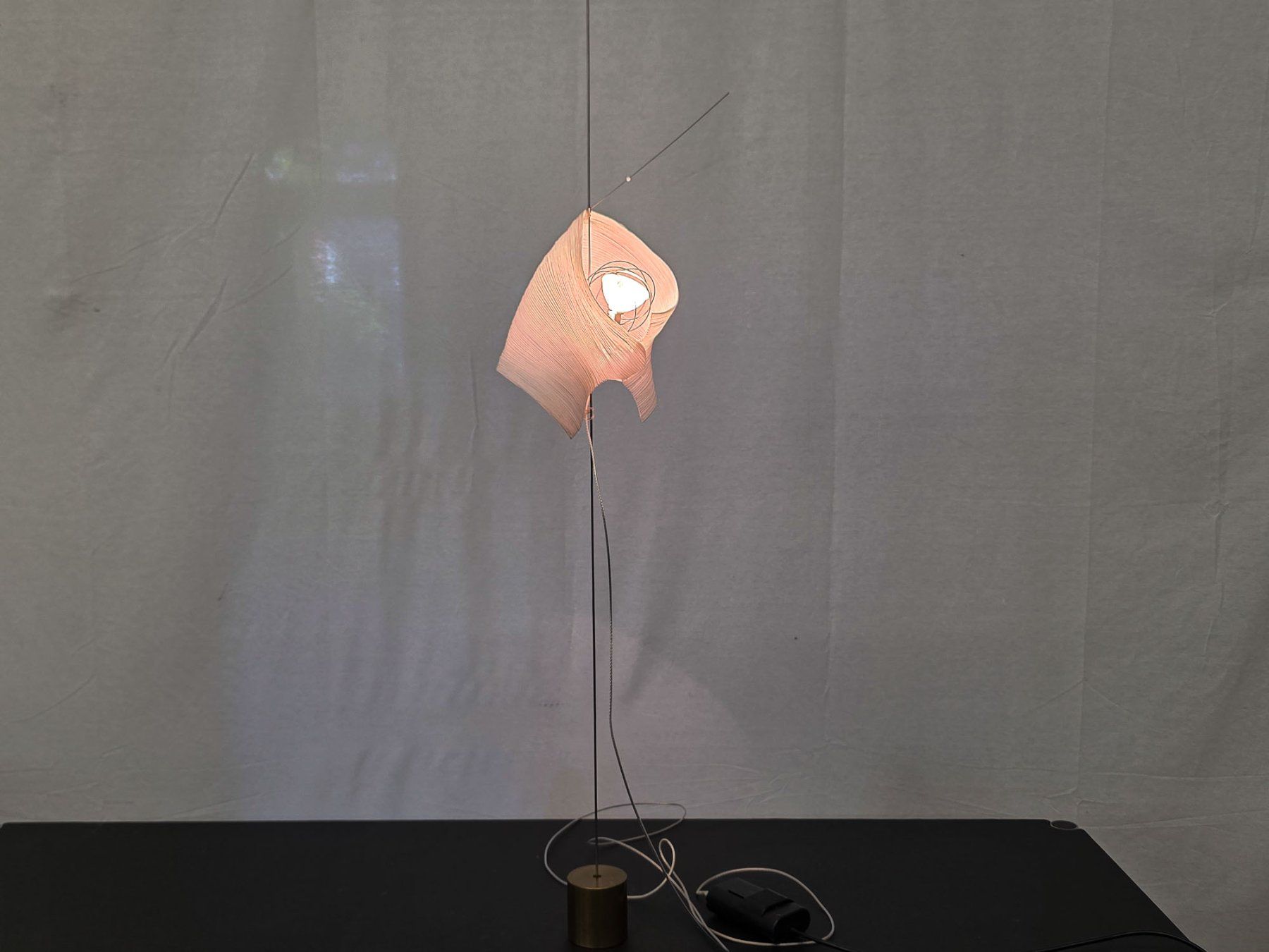 Ingo Maurer Lampen: Ingo Maurer Lampe - Papier, Dimmer - Ref. 06/48 – Gebraucht aus Au ZH von BrockiAu 2