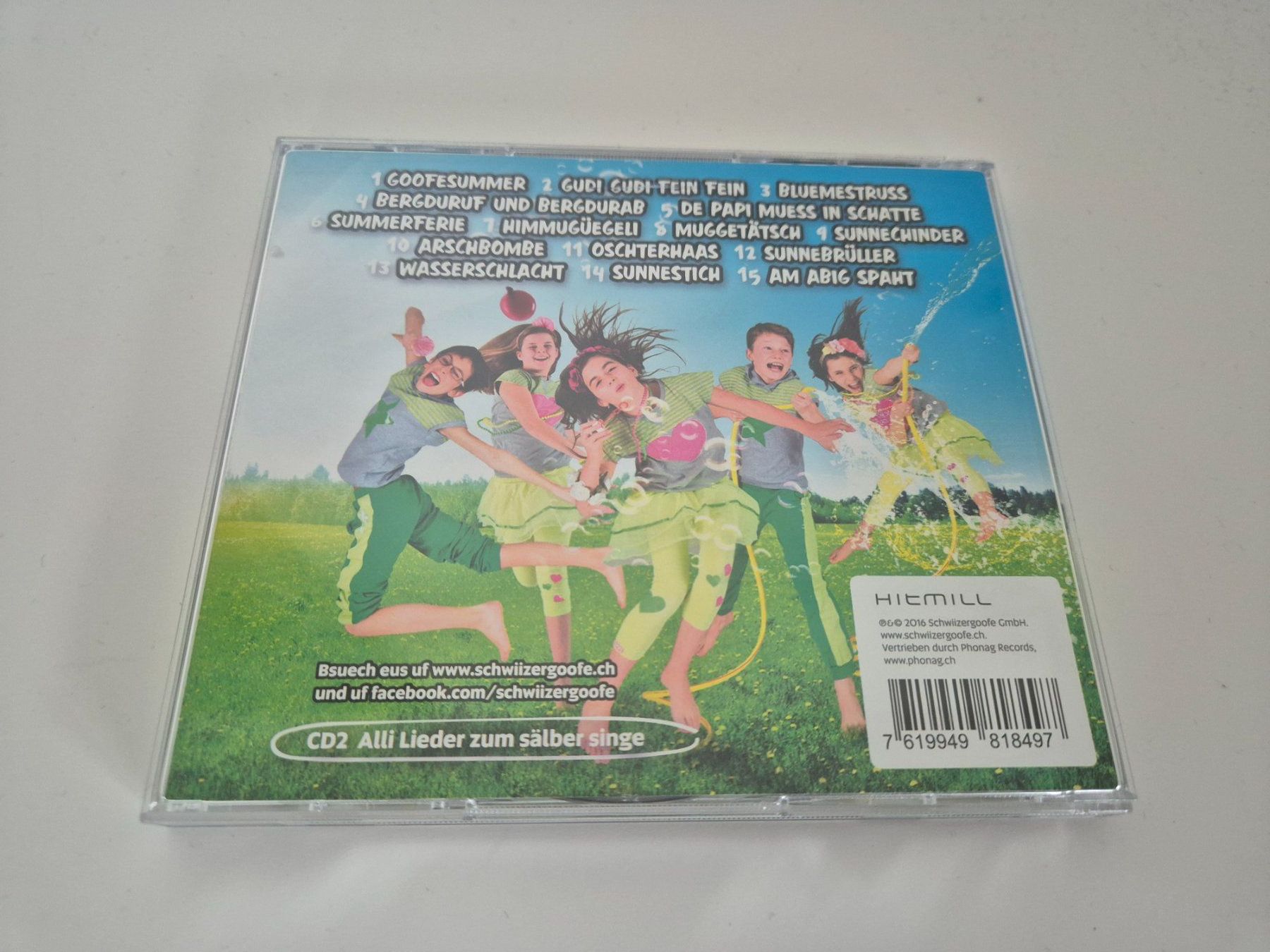 CDs: Schwiizergoofe CD Früehlig & Summer – Gebraucht aus Eglisau von nicij79 5