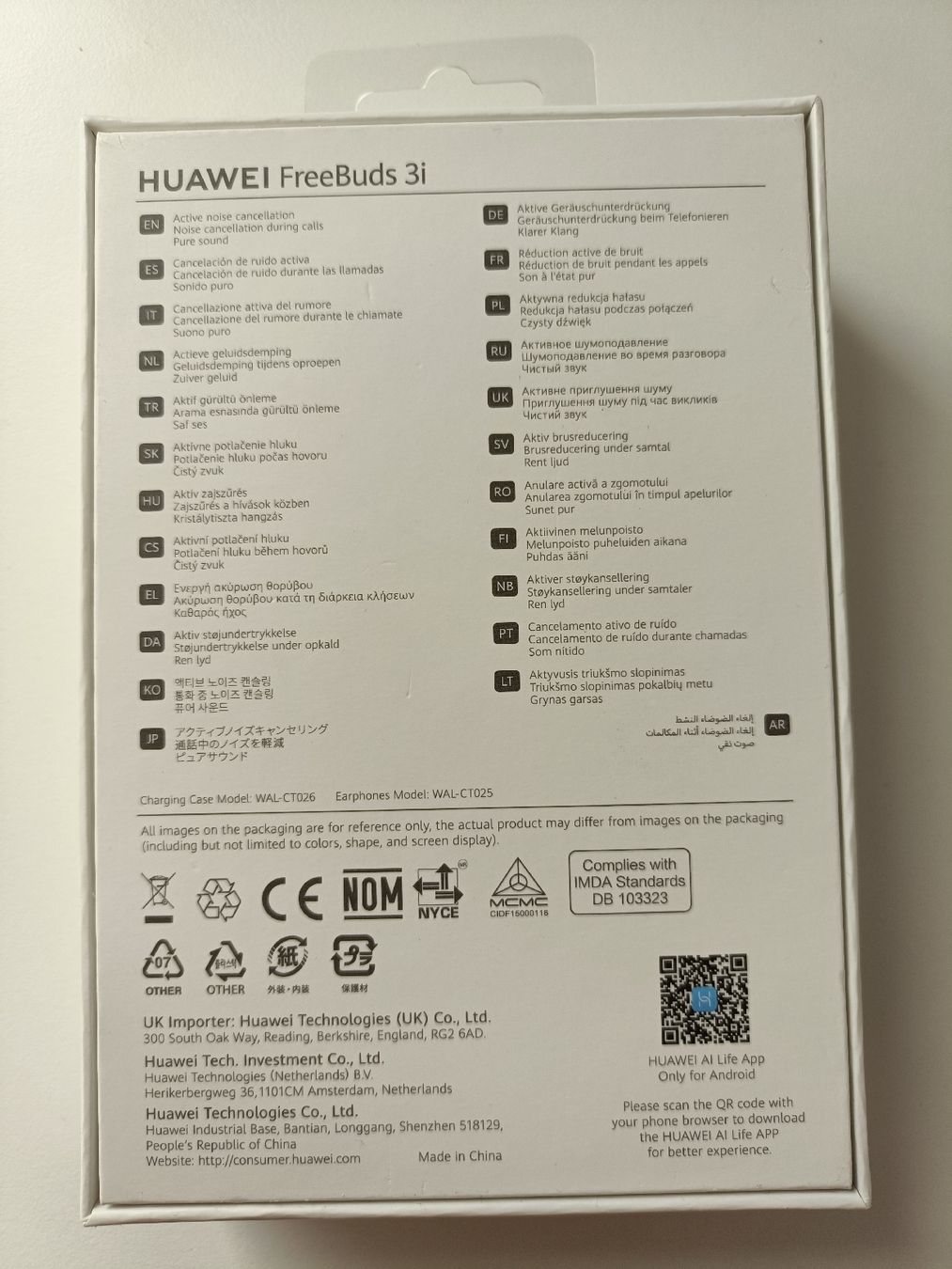 Huawei Cuffie: Huawei FreeBuds3i - unbenutzt – Nuovo (secondo la descrizione) da Biel/Bienne venduto da fafbl_01 4
