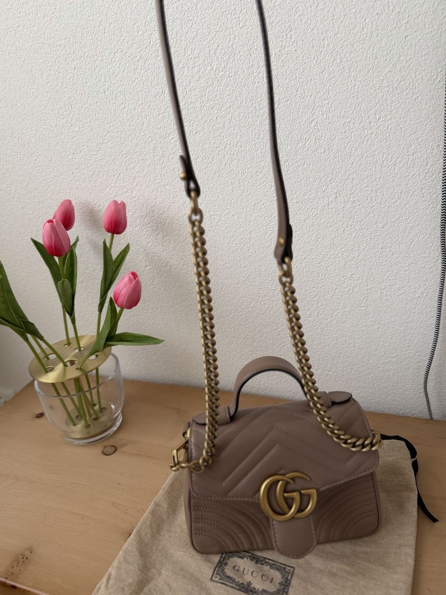 Gucci Borse da donna: Gucci GG Marmont Top Handle Mini Bag – Nuovo (secondo la descrizione) da Islisberg venduto da 1Contessa 4