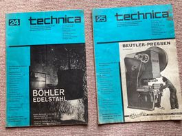 2 Ausgaben Technica aus dem Jahr 1963