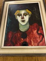 Gil Froidevaux Acryl auf Karton 37 x 50 cm Clown