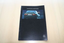 Mercedes 190 E 2.5-16 Prospekt 8/1990