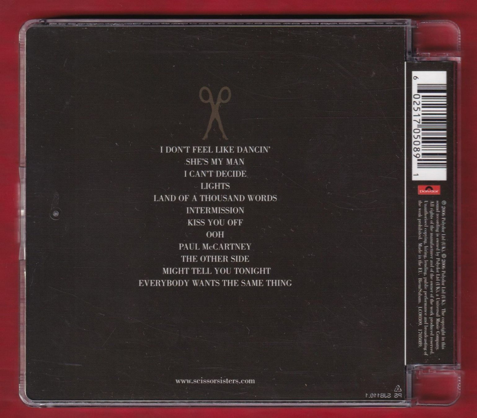CD: Scissor Sisters - Ta-Dah (CD) – Usato da Zürich venduto da Pfluftl2000 1