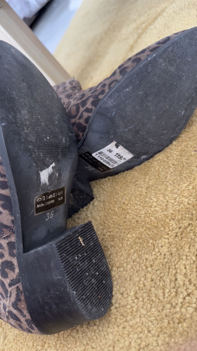 Scarpe da donna: Bottines Léopard T 36 – Usato da Riddes venduto da Elina. 1