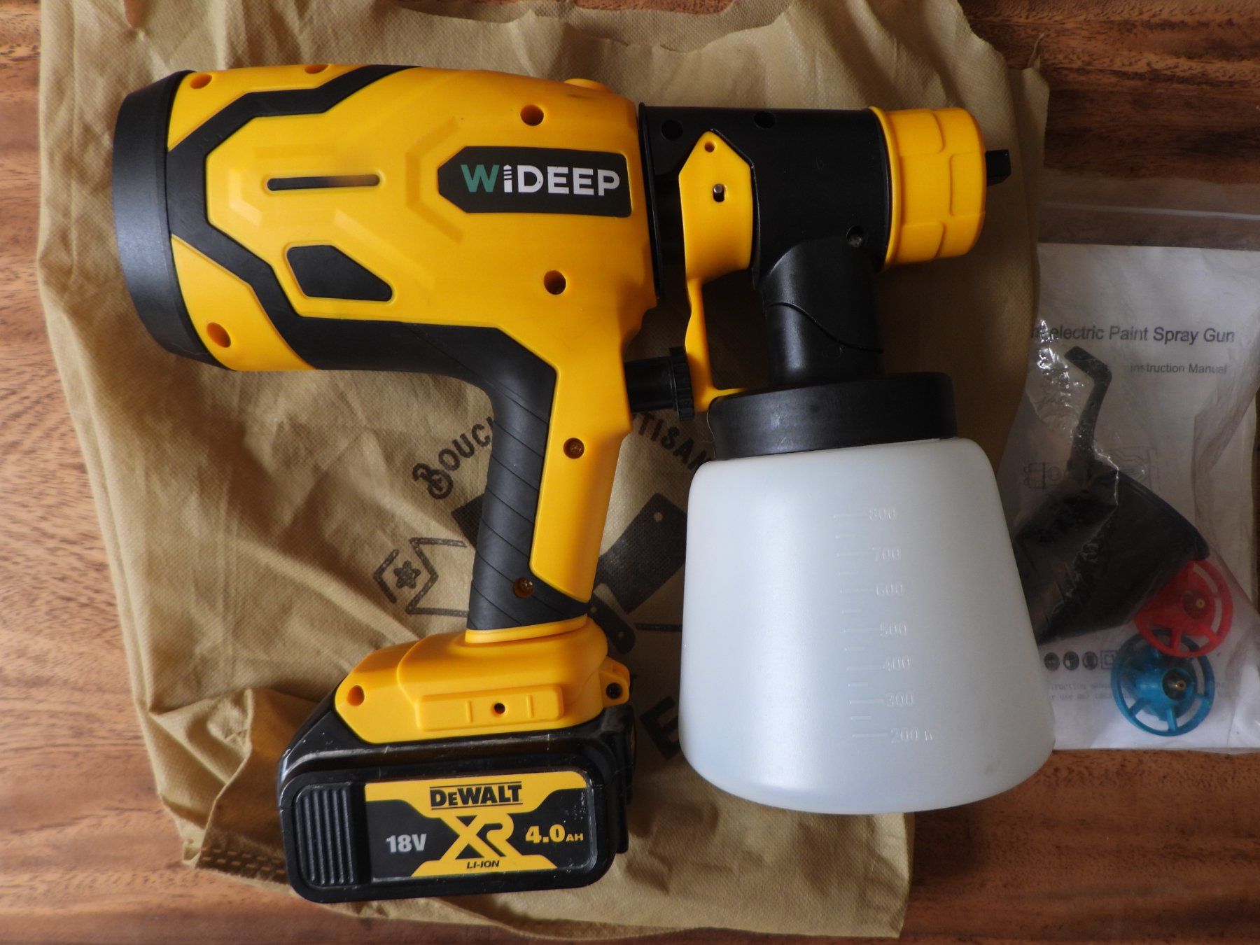 Tutti gli attrezzi: Spray Paint Gun for Dewalt 18V battery powered – Usato da Tavannes venduto da jimananas 5