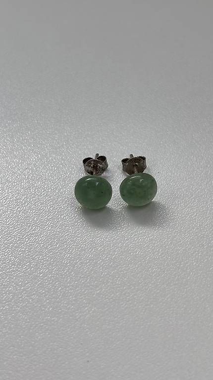Orecchini pendenti & Orecchini a lobo: Aventurin Ohrstecker 925 Silber – Nuovo (secondo la descrizione) da Baden venduto da Chrisenft