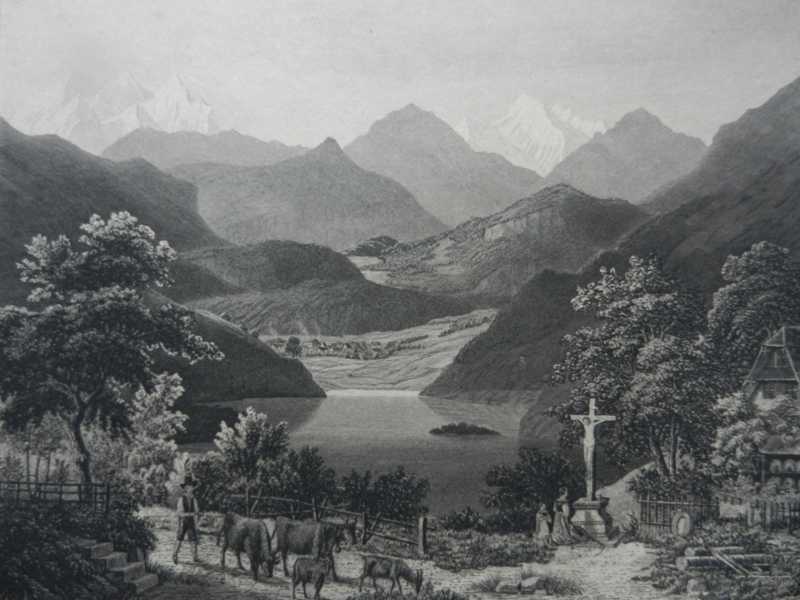 Gravures: Lungern See – D'occasion à Risch par Rischli15 1