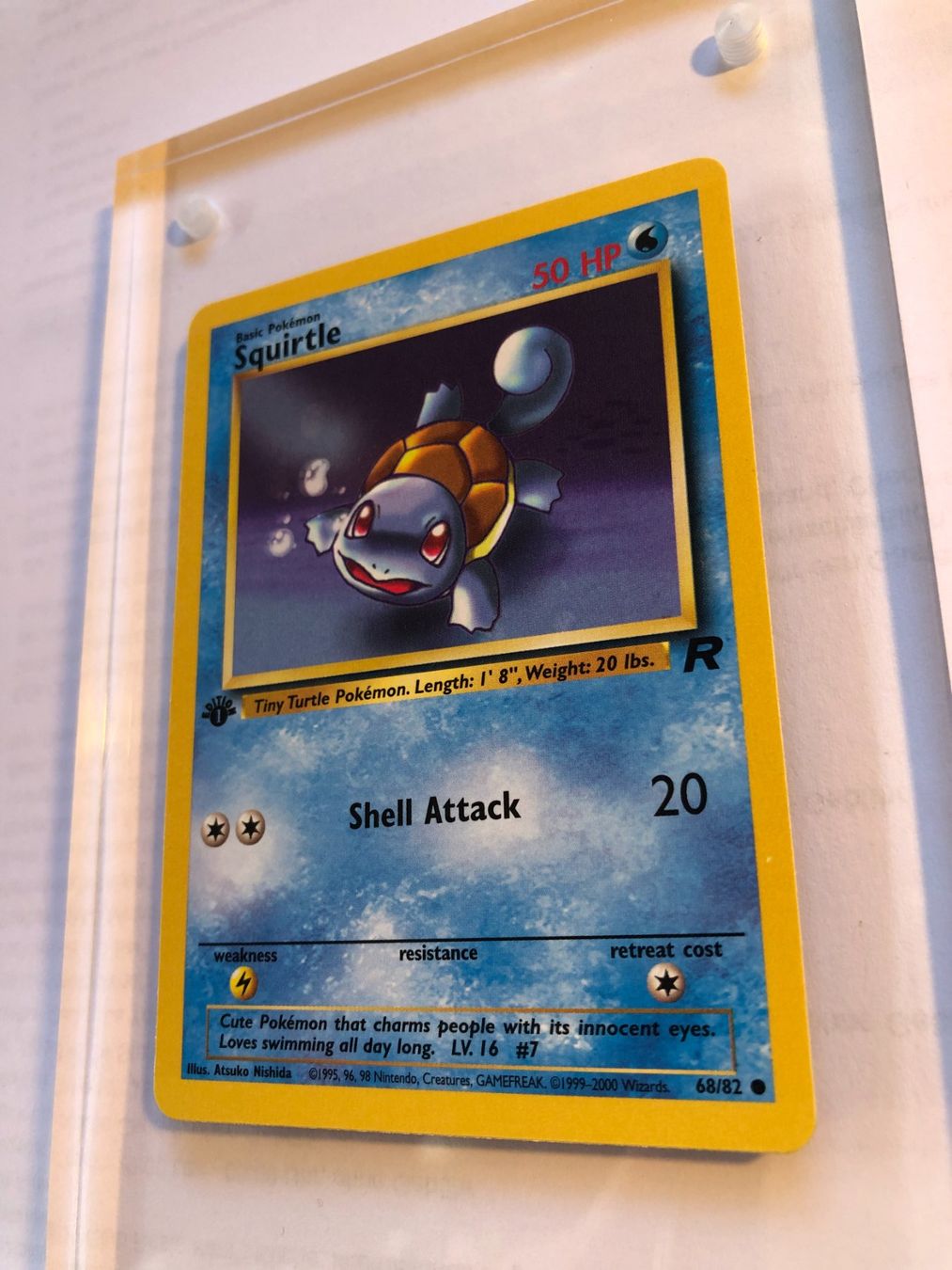 Carte collezionabili: Squirtle 1st Team Rocket - MINT - ab 1.- – Usato da Giubiasco venduto da dan_pr8b 2