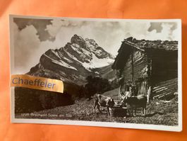 1951 1298 Braunwald-Scene am Sitli